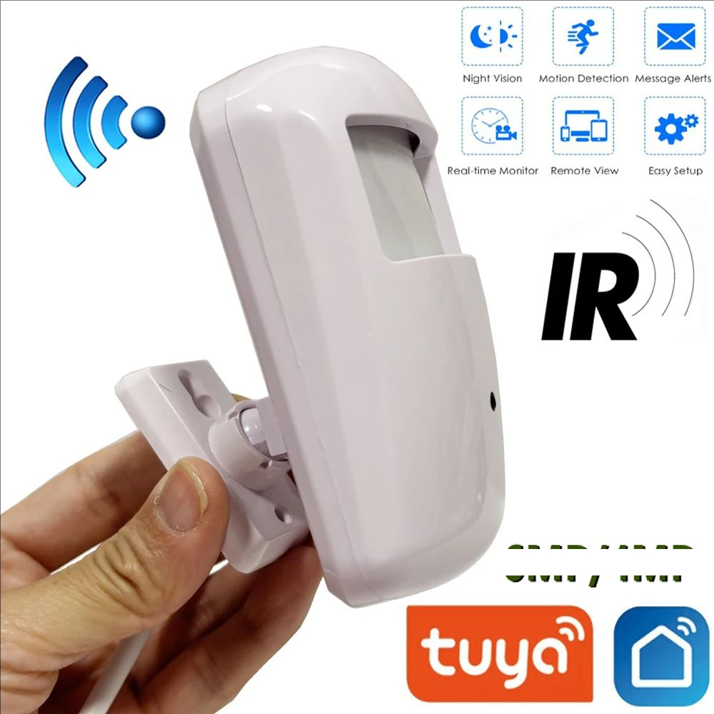 Smart Home Wiser - Mini Kamera WiFi z Detekcją Ruchu