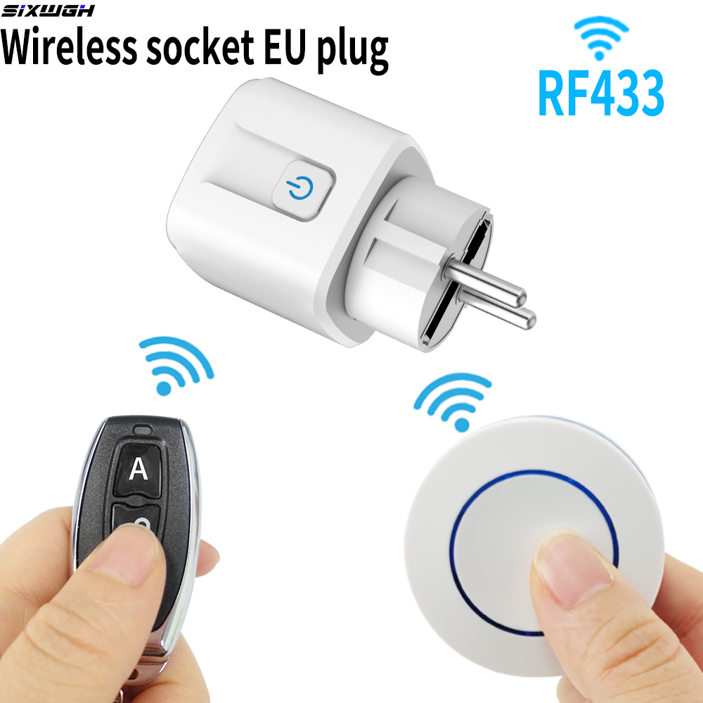 Universal Remote Smart Home - Bezprzewodowe gniazdko RF433 Smart Home z