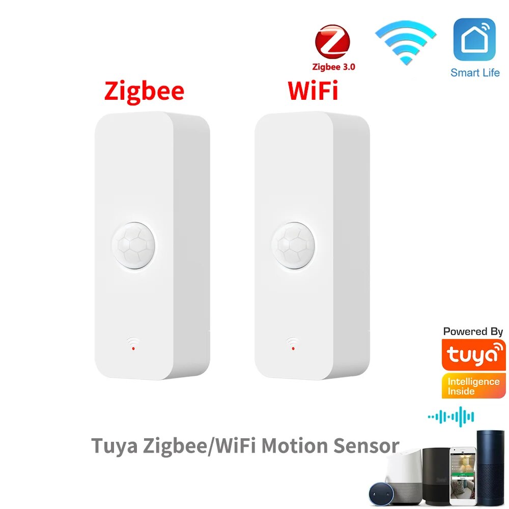 Smart Home Wiser - Czujnik ruchu Tuya WiFi Zigbee PIR,