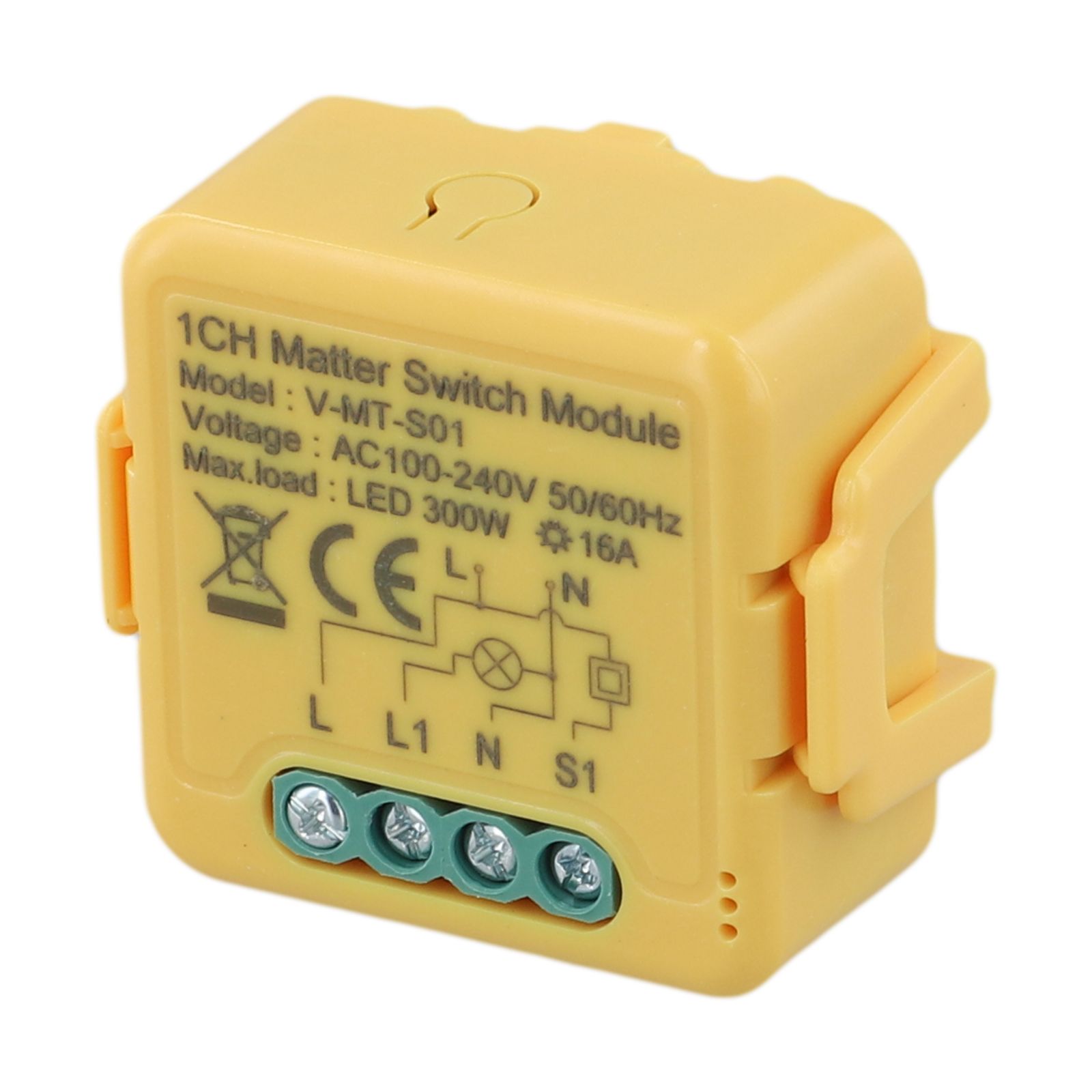 Smart Home Yellow - 16A – inteligentny przełącznik do domu,