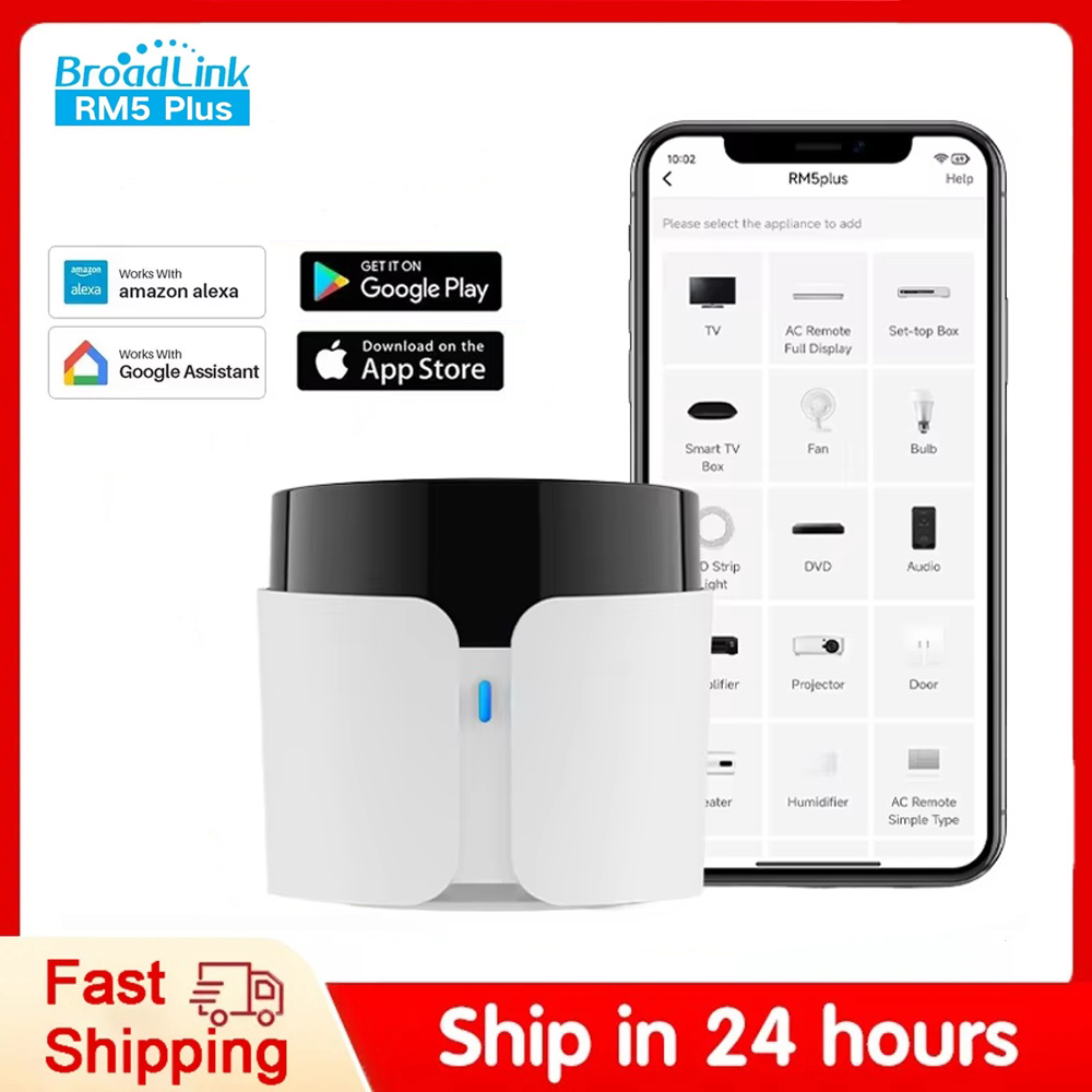 Smart Home Plus - Broadlink RM5 Plus Uniwersalny Pilot na