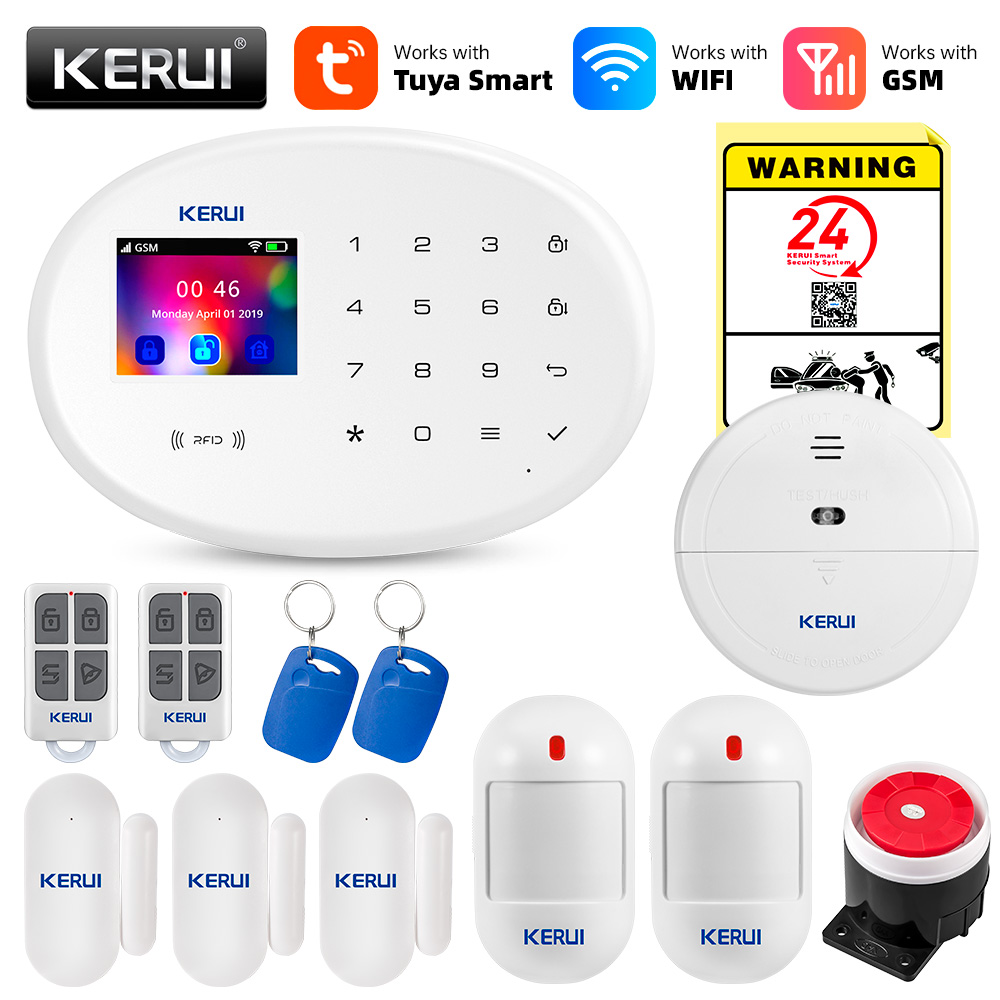 Wireless Door Sensor - KERUI W202 System alarmowy Secutrity Home