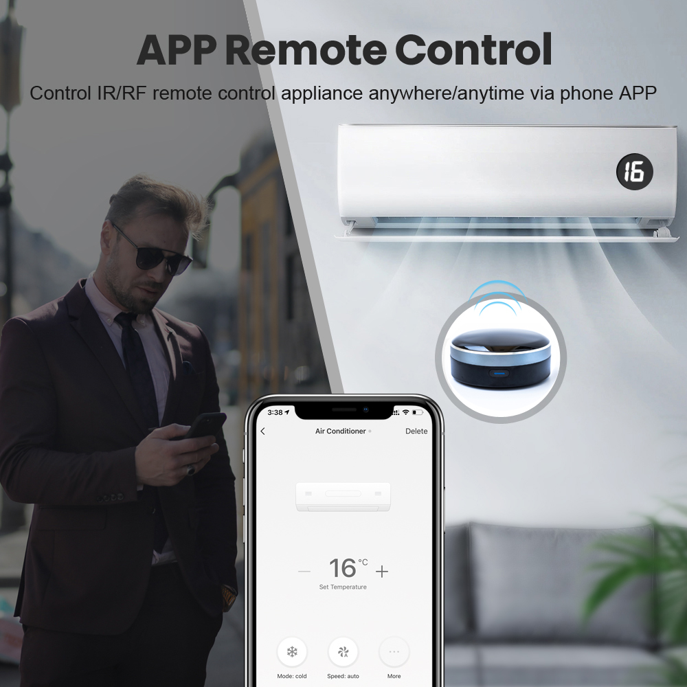 Tuya IR RF 433/315 Uniwersalny – Universal Remote Smart Home recenzja i cena