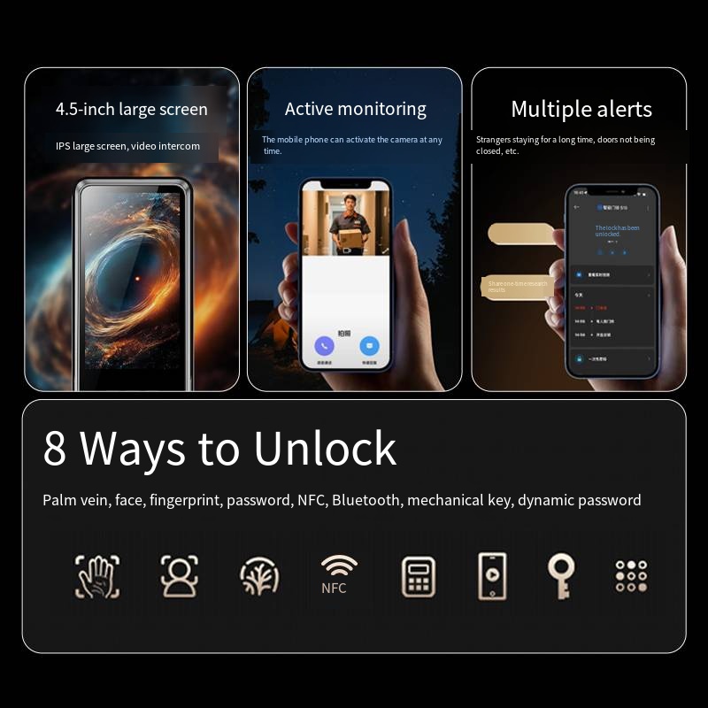Inteligentny zamek elektronicz – Smart Home Door Lock recenzja i cena