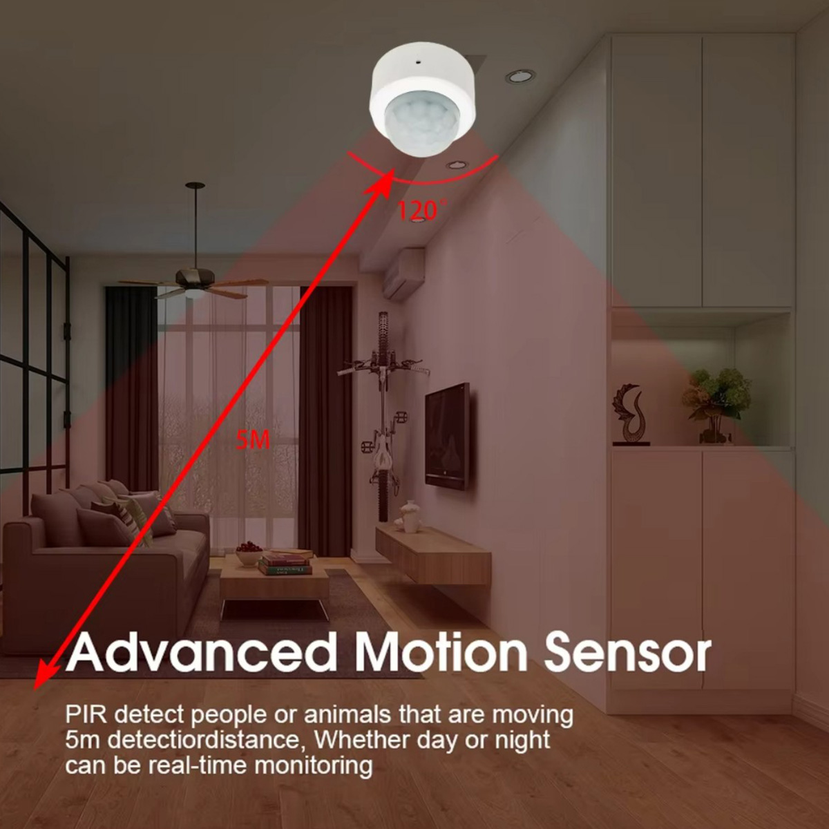 Czujnik ruchu Zigbee 3.0 Mini  – Smart Home Wiser recenzja i cena