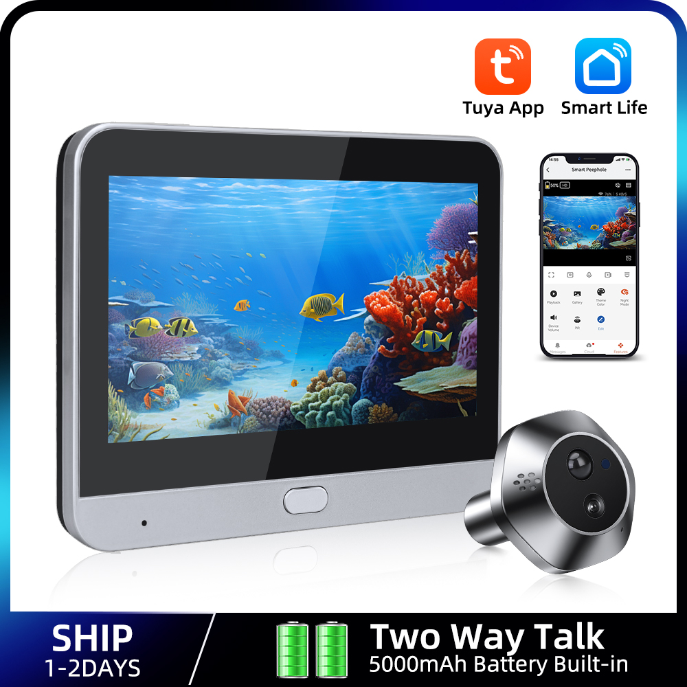 1080P WiFi wizjer Tuya intelig – Smart Home Video recenzja i cena