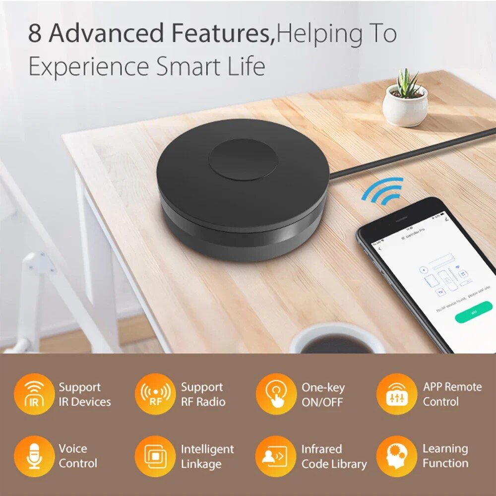 Tuya Smart Wifi RF IR Remote C – Universal Remote Smart Home recenzja i cena